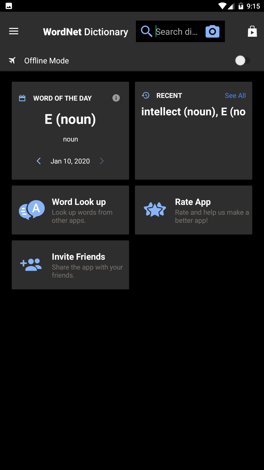 اسکرین شات 8 برنامه English Dictionary & Thesaurus