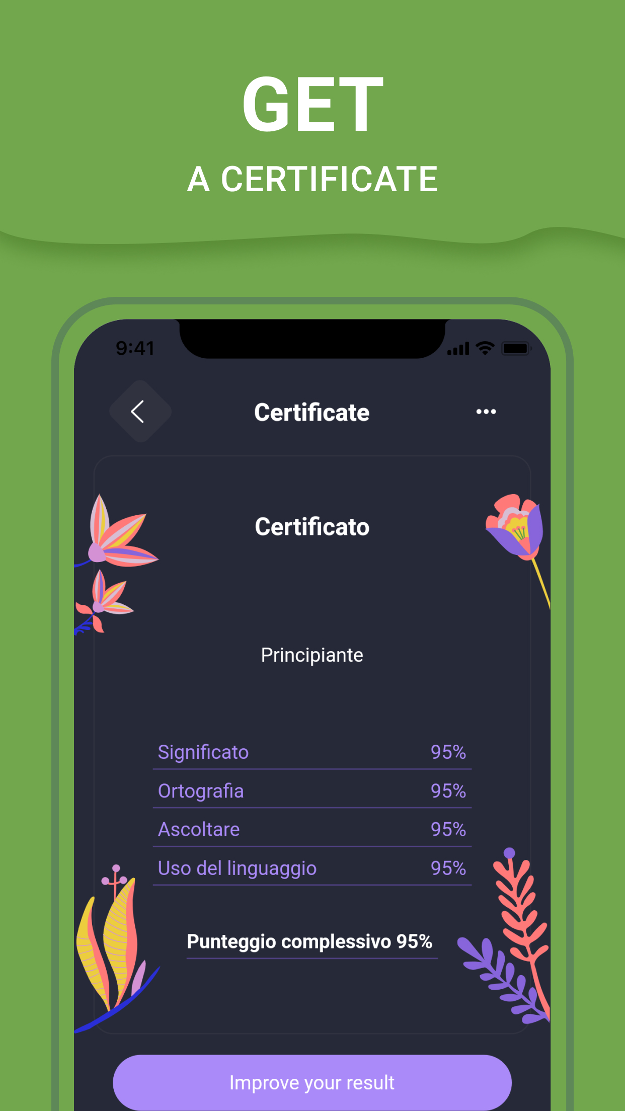 اسکرین شات 7 برنامه Learn Italian A1-B1 | 2Shine