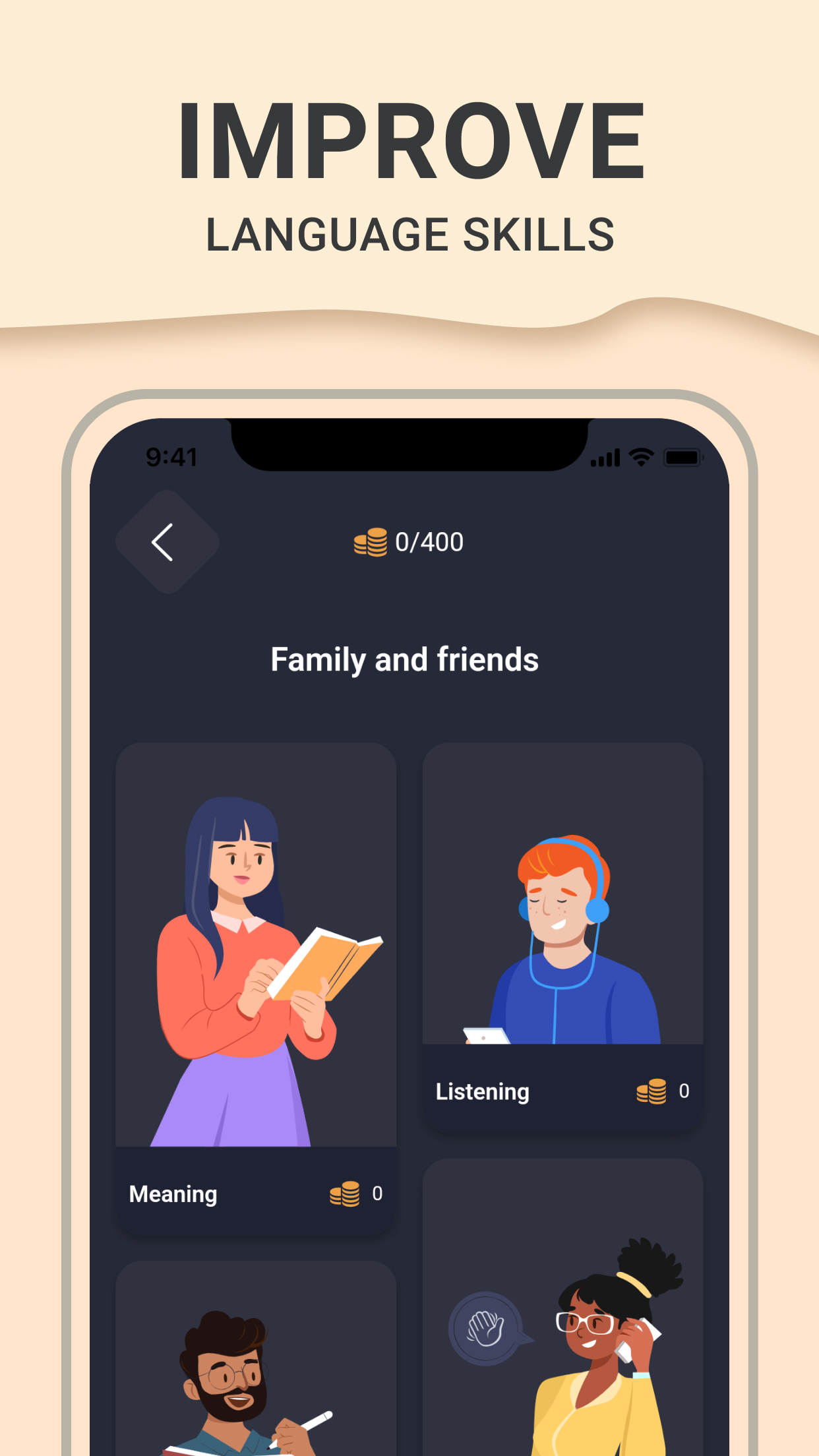 اسکرین شات 4 برنامه Learn Italian A1-B1 | 2Shine