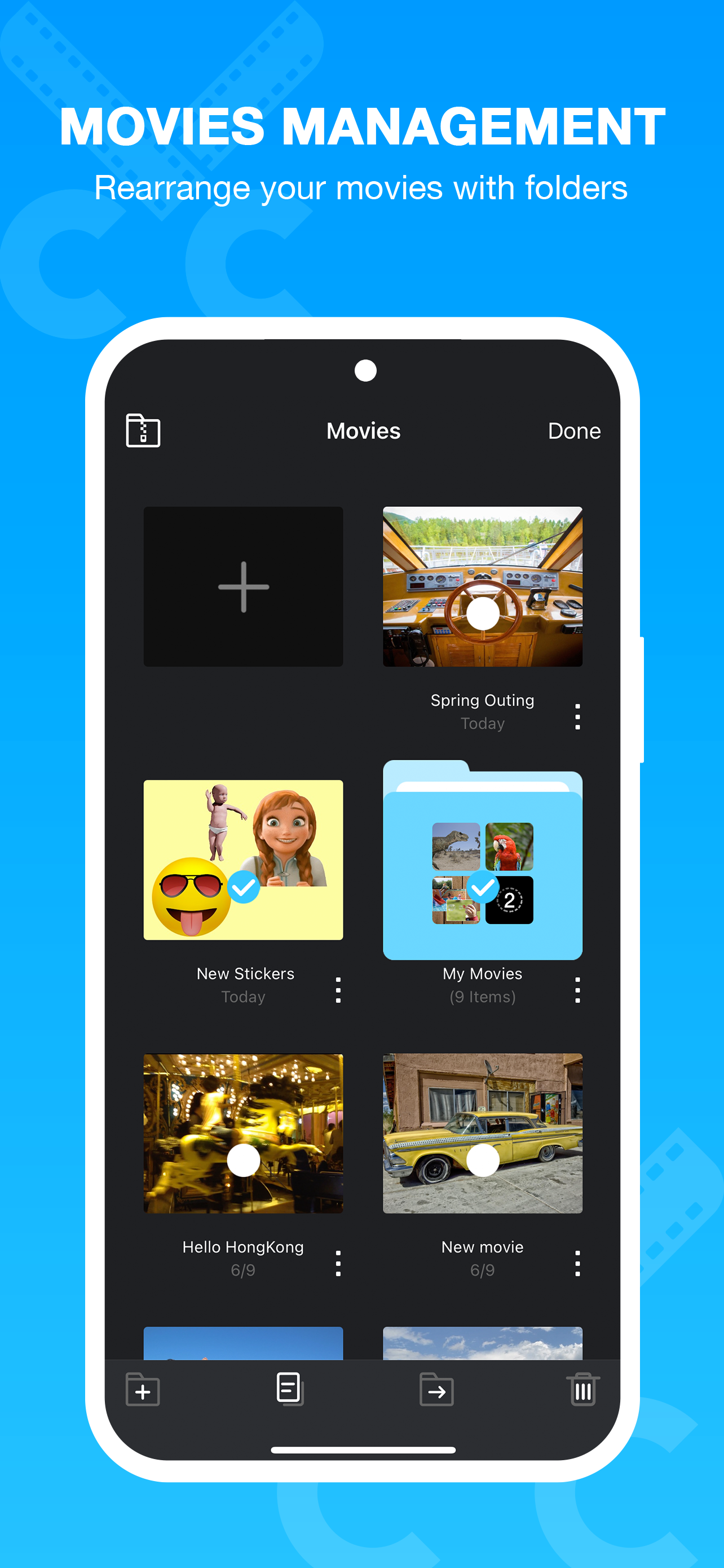 اسکرین شات 5 برنامه Cute CUT - Video Editor