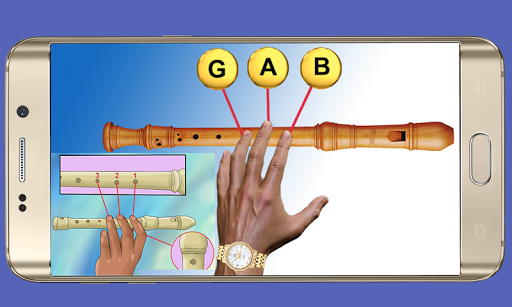 اسکرین شات 5 بازی Real Flute & Recorder - Magic Tiles Music Games