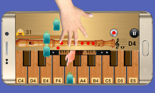 اسکرین شات 7 بازی Real Flute & Recorder - Magic Tiles Music Games