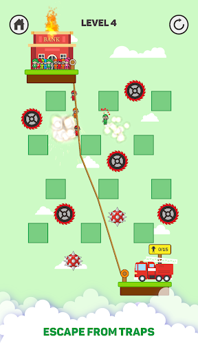 اسکرین شات 4 بازی Toy Rescue - Rope Puzzle