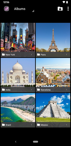 اسکرین شات 1 برنامه Vertical Gallery