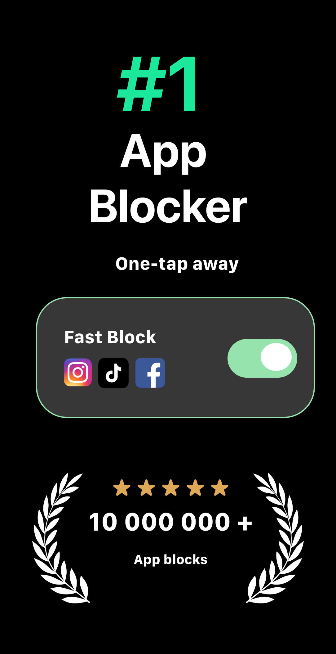 اسکرین شات 1 برنامه App blocker - Focus Keeper Max