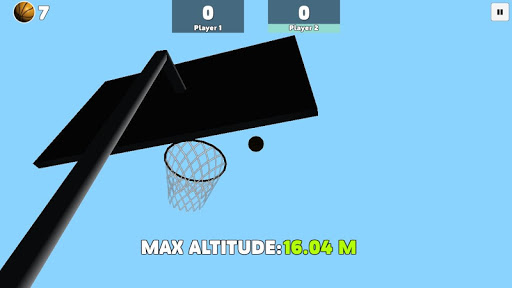 اسکرین شات 2 بازی 2 Player Free Throw Basketball