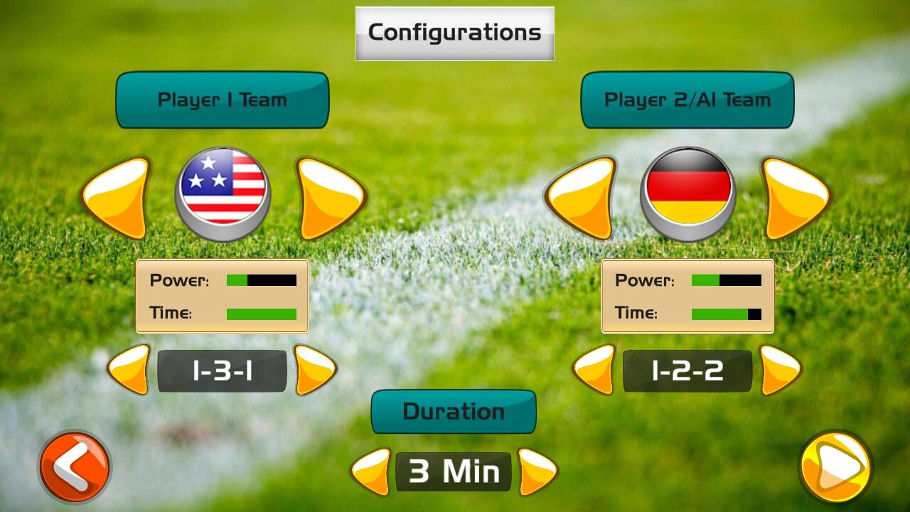 اسکرین شات 2 بازی 2 Player Finger Soccer