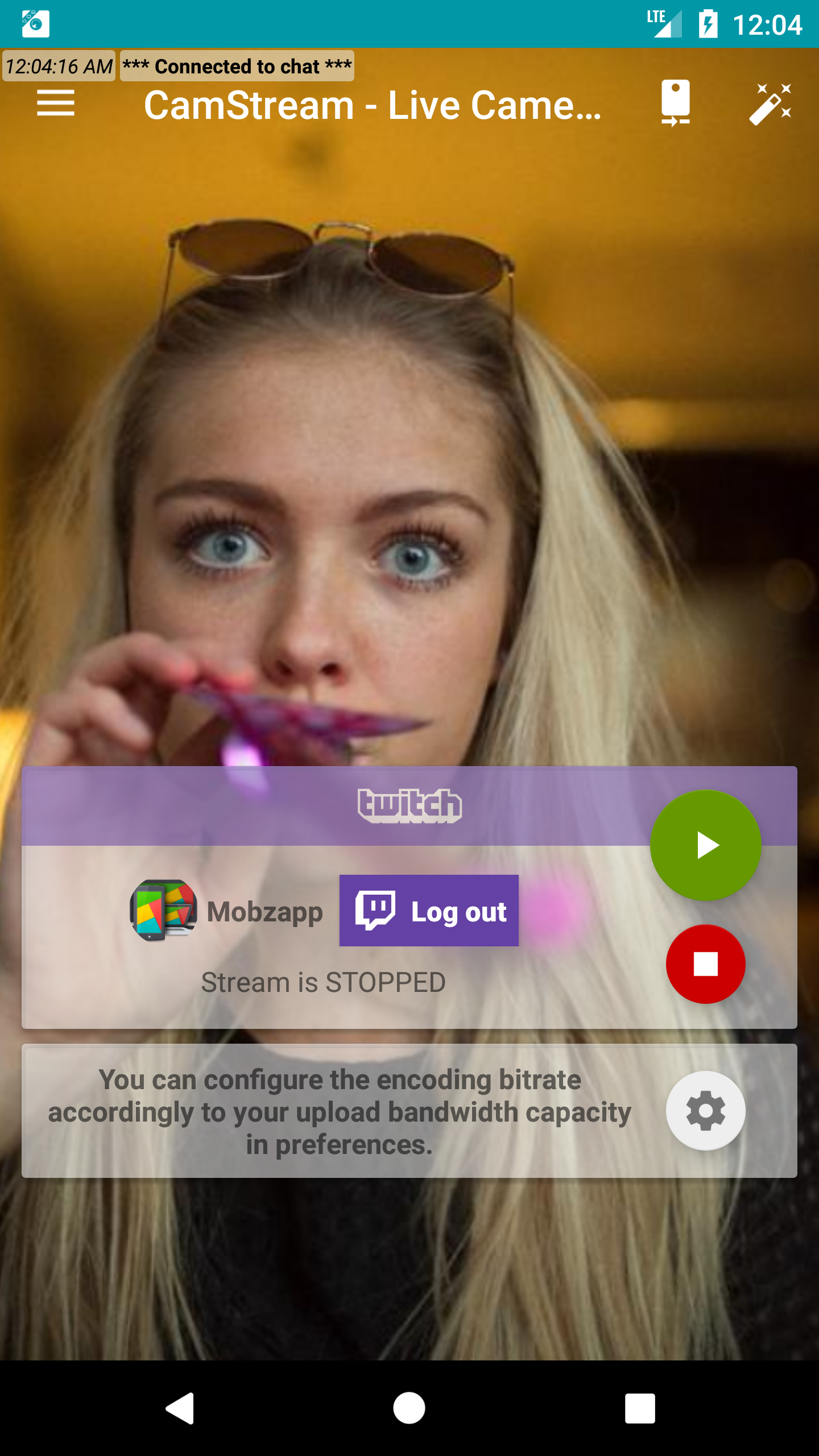اسکرین شات 2 برنامه CamStream - Live Camera Stream