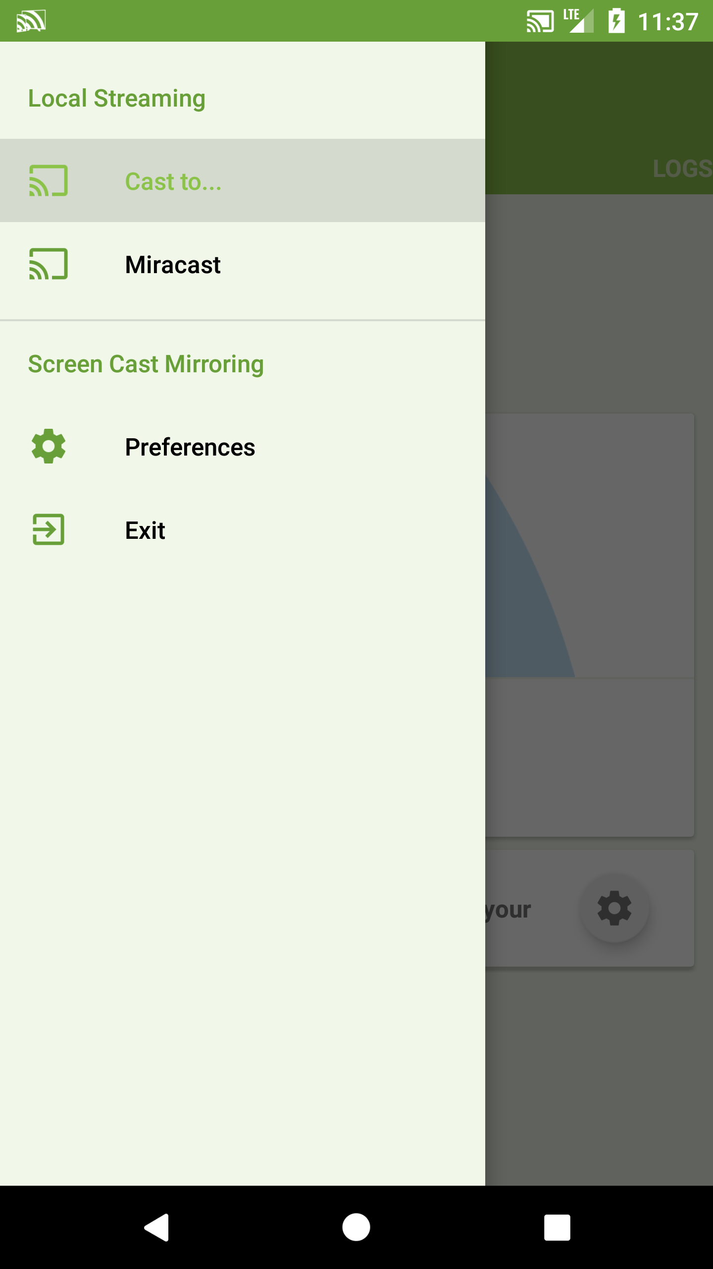 اسکرین شات 4 برنامه Screen Cast Mirroring - easy s