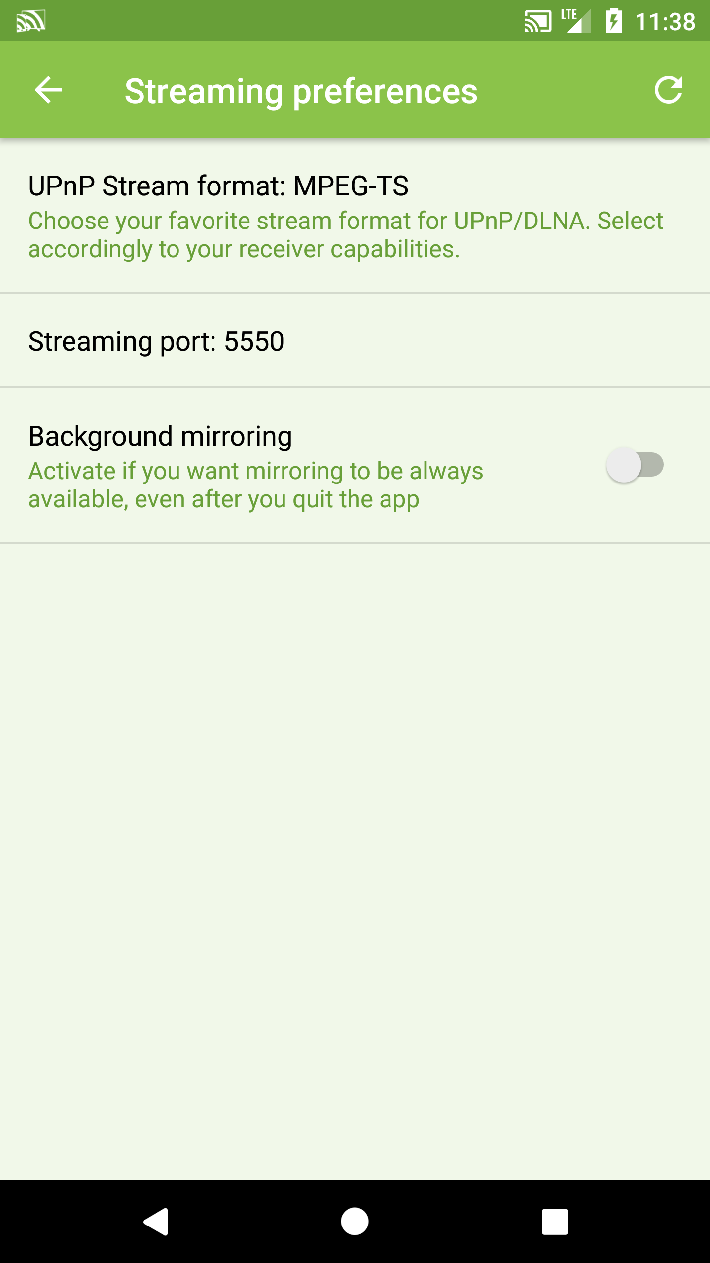 اسکرین شات 7 برنامه Screen Cast Mirroring - easy s