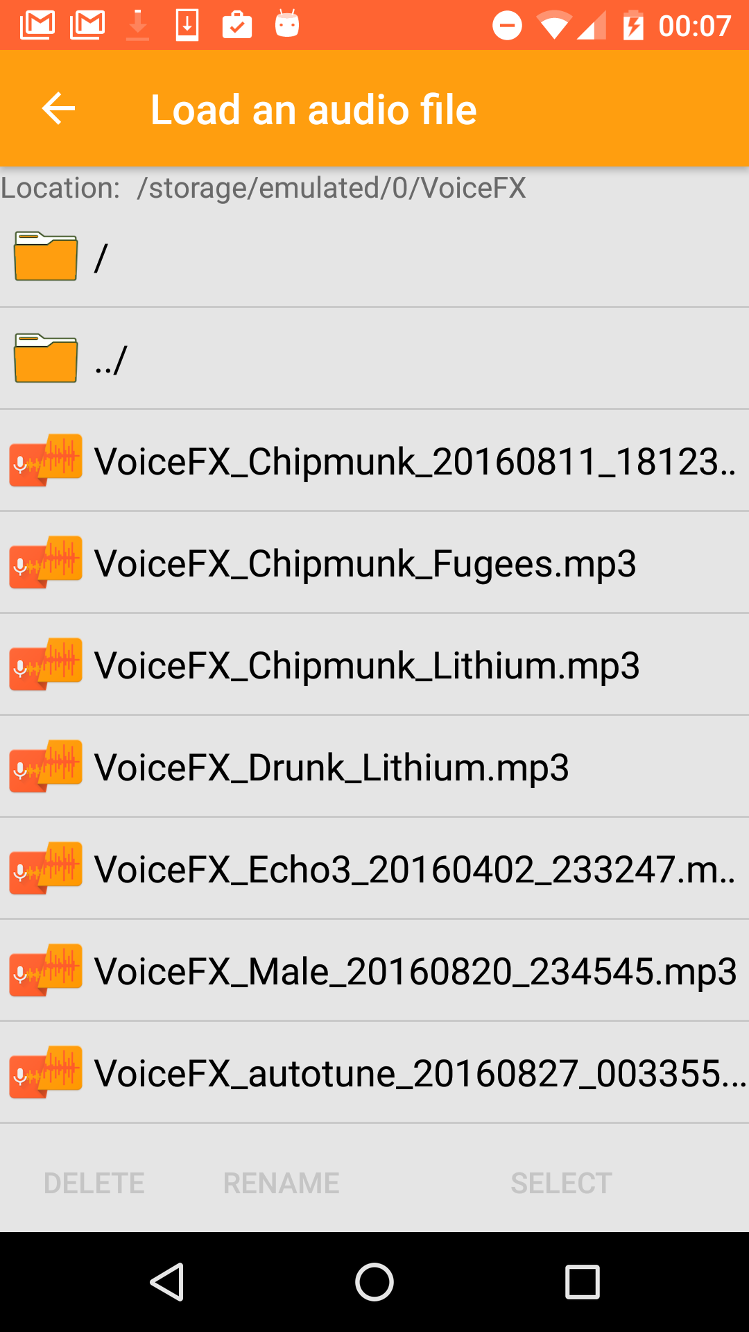 اسکرین شات 7 بازی VoiceFX - Voice Changer with v