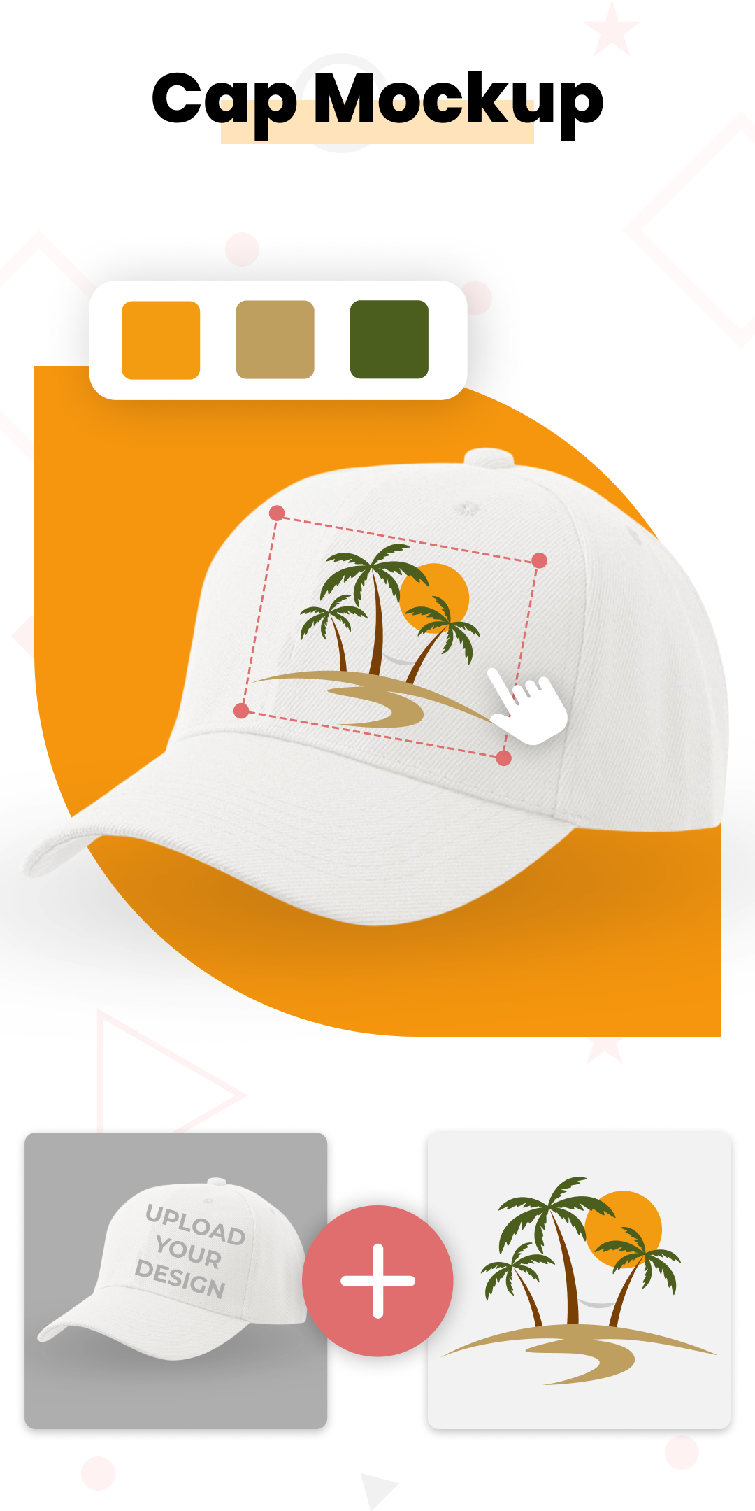 اسکرین شات 8 برنامه Mockup Creator, T-shirt Design