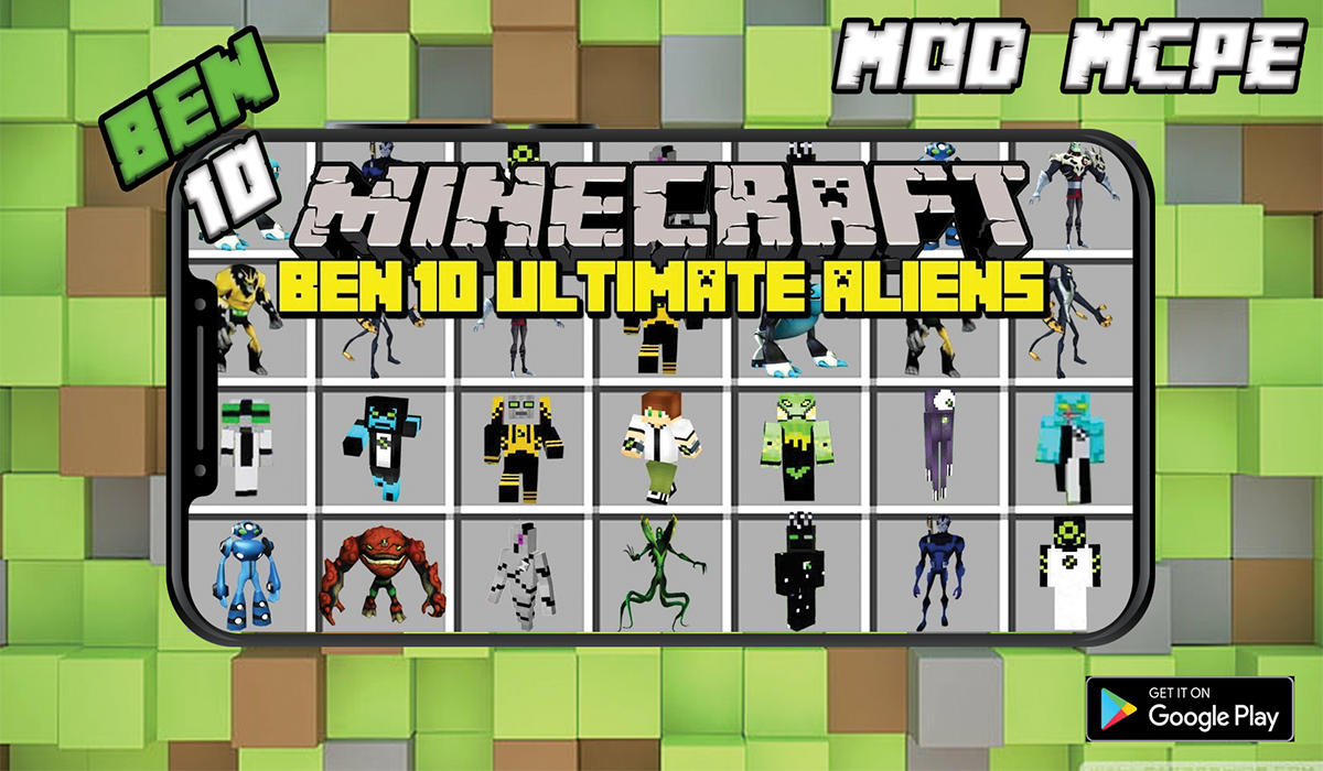 اسکرین شات 6 برنامه Ben Mod 10 Alien for Minecraft