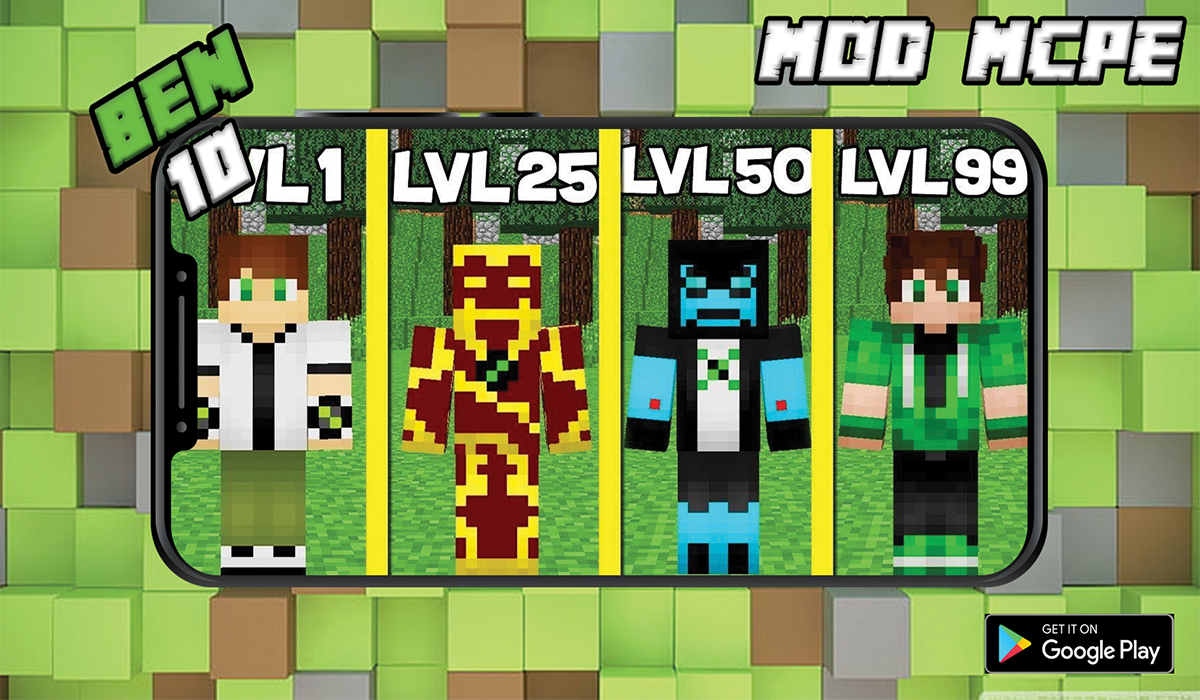 اسکرین شات 7 برنامه Ben Mod 10 Alien for Minecraft