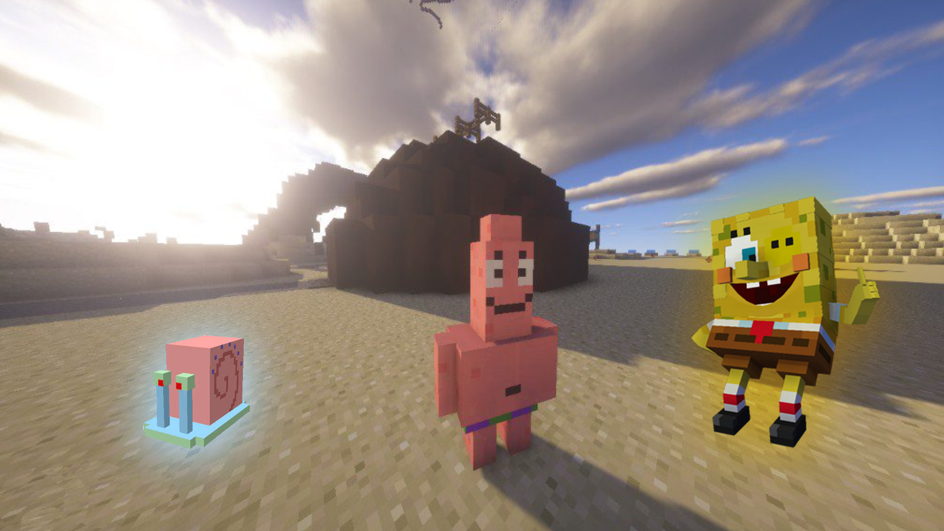 اسکرین شات 7 برنامه Mods SpongeBob for Minecraft