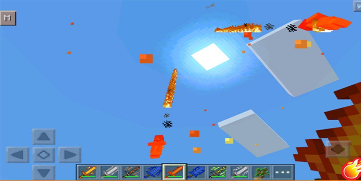 اسکرین شات 3 برنامه Swords Mod for MCPE