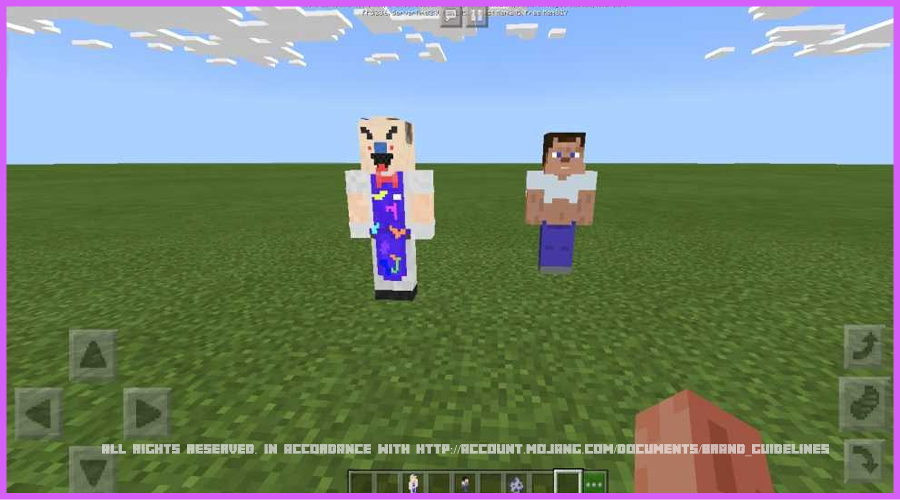 اسکرین شات 3 برنامه Ice scream Horror Mod MCPE