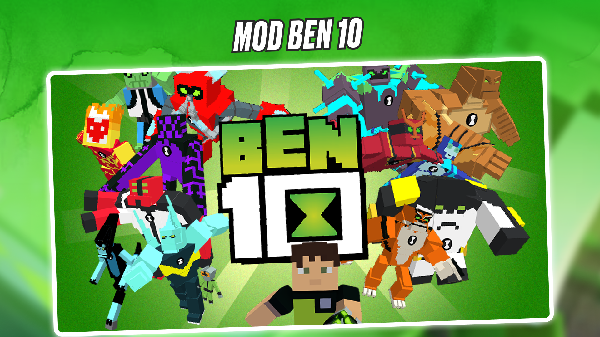 اسکرین شات 1 برنامه Mod Ben 10 Alien Minecraft