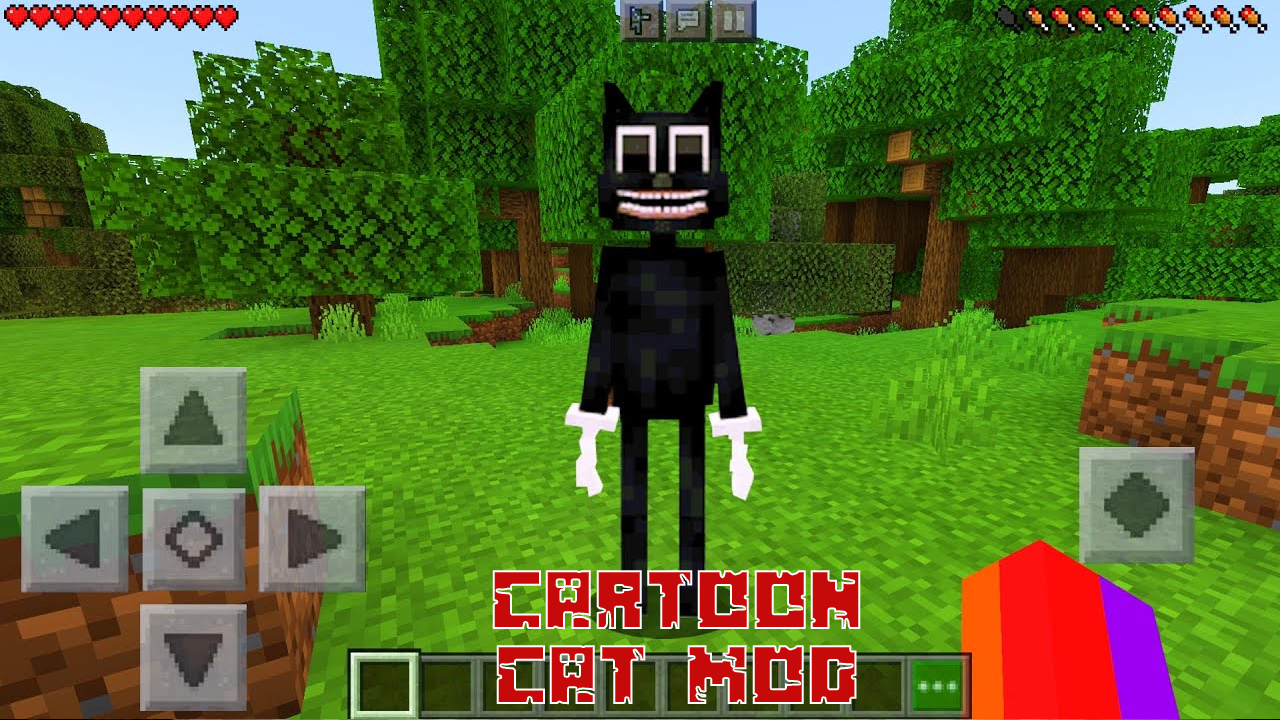 اسکرین شات 2 برنامه Cartoon Cat Mod Minecraft