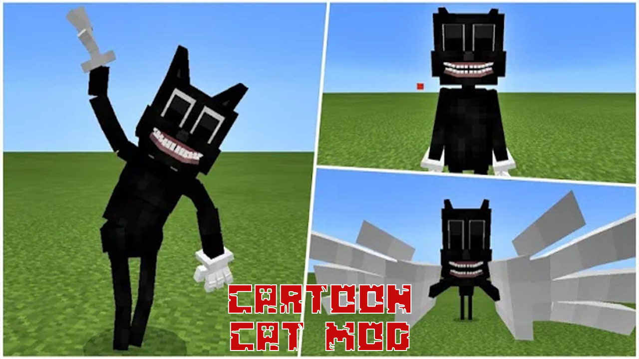 اسکرین شات 3 برنامه Cartoon Cat Mod Minecraft