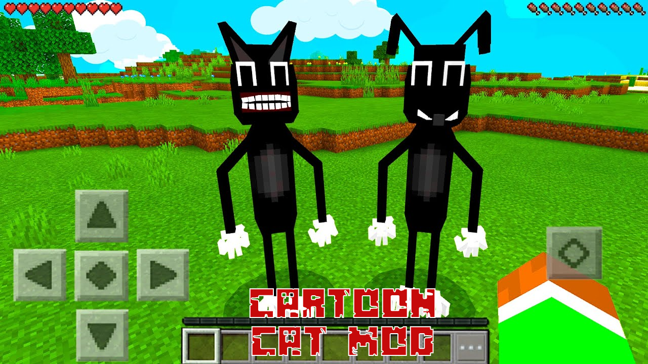 اسکرین شات 4 برنامه Cartoon Cat Mod Minecraft