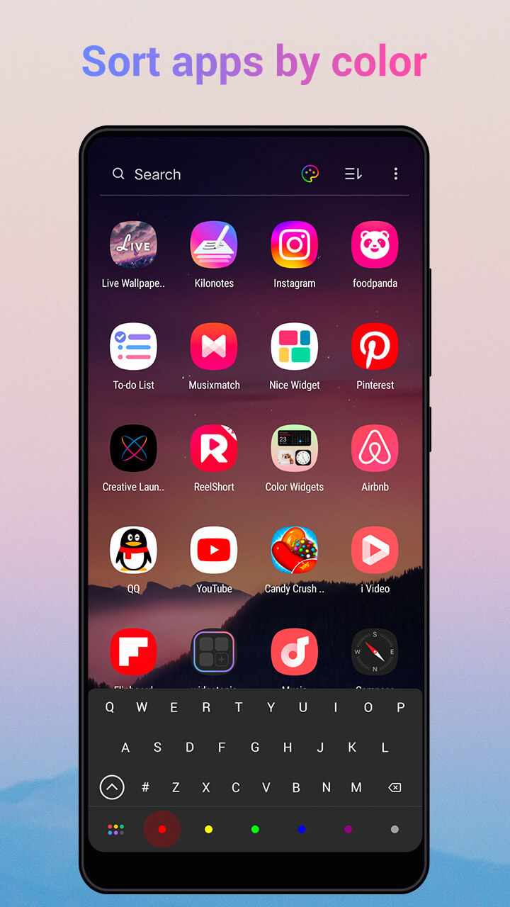اسکرین شات 5 برنامه Creative Launcher -Quick,Smart
