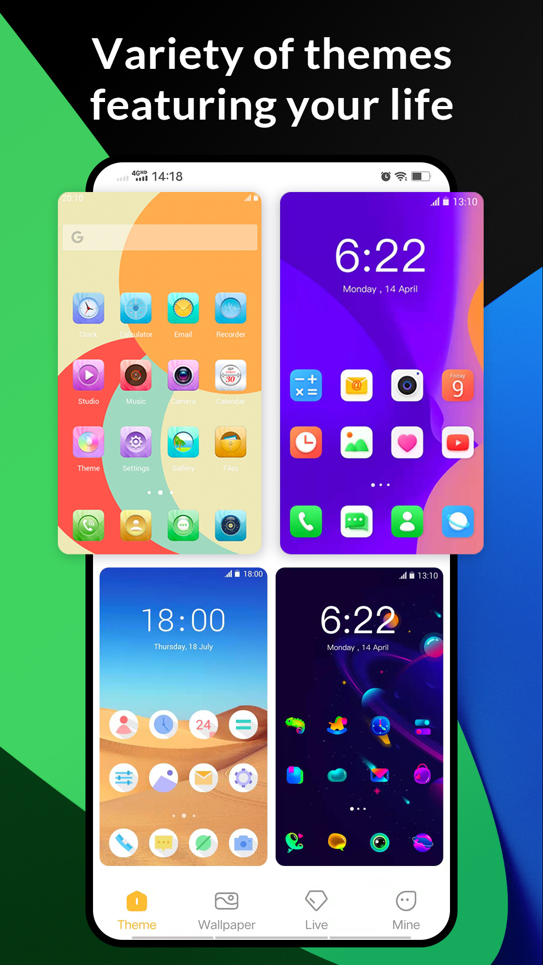 اسکرین شات 3 برنامه X Launcher - Model x launcher