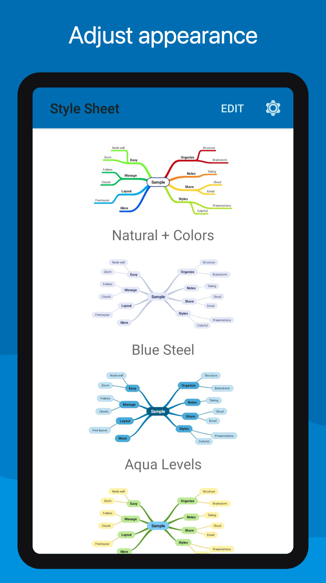 اسکرین شات 6 برنامه SimpleMind Lite - Mind Mapping