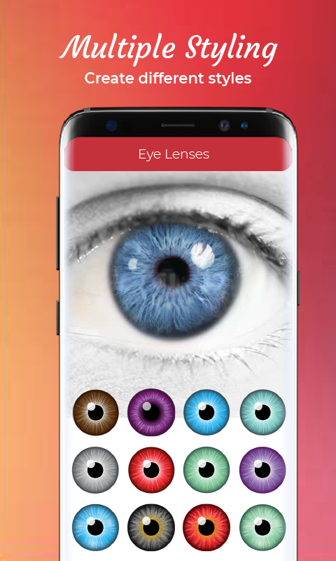 اسکرین شات 8 برنامه Eye Color Changer Photo Editor