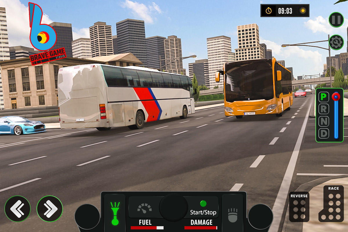 اسکرین شات 6 برنامه Super Bus Arena -Coach Bus Sim