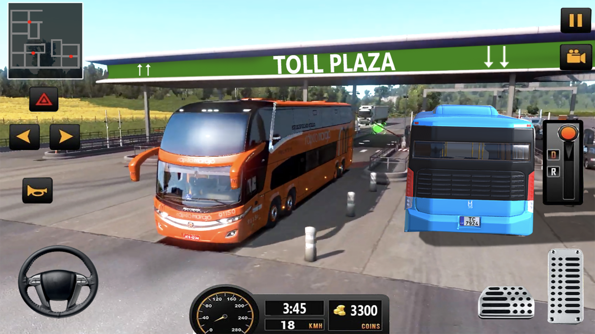 اسکرین شات 1 بازی Wala Bus Simulator: Bus Games