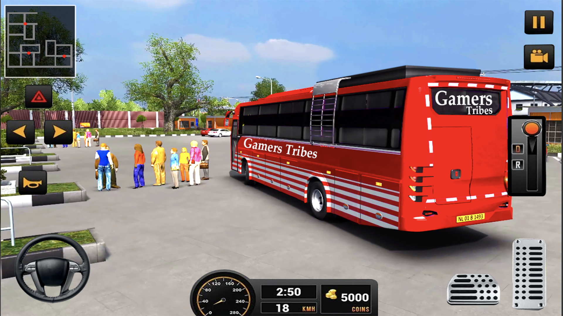 اسکرین شات 5 بازی Wala Bus Simulator: Bus Games