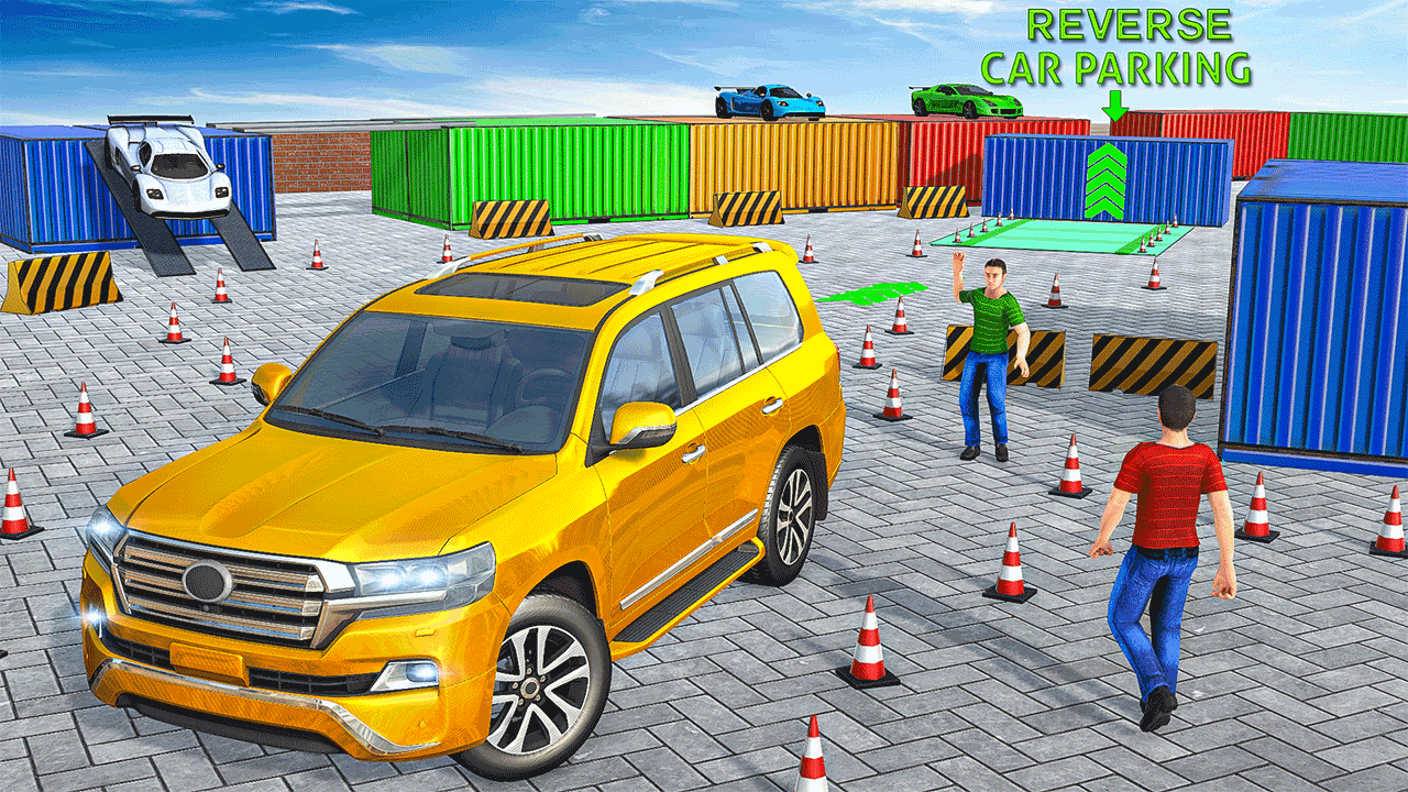 اسکرین شات 3 برنامه Car Parking Car Driving Games