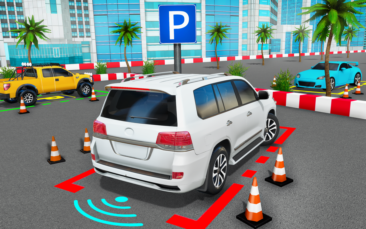 اسکرین شات 1 برنامه Car Parking Car Driving Games