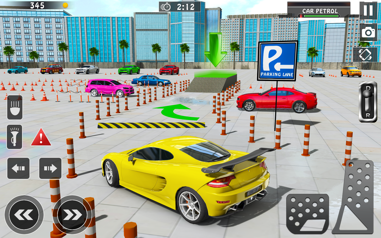 اسکرین شات 2 برنامه Car Parking Car Driving Games