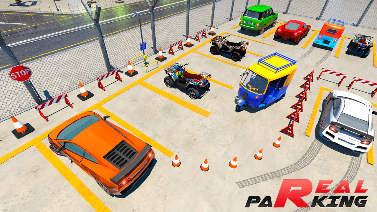اسکرین شات 6 برنامه Car Parking Car Driving Games