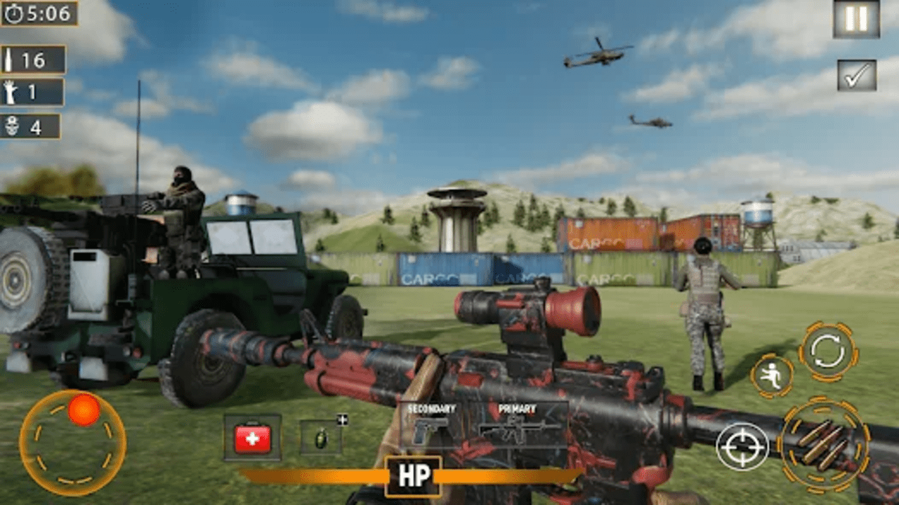 اسکرین شات 3 بازی Modern Commando 3D: Army Games