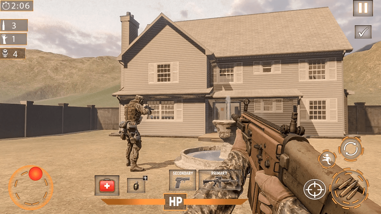 اسکرین شات 2 بازی Modern Commando 3D: Army Games