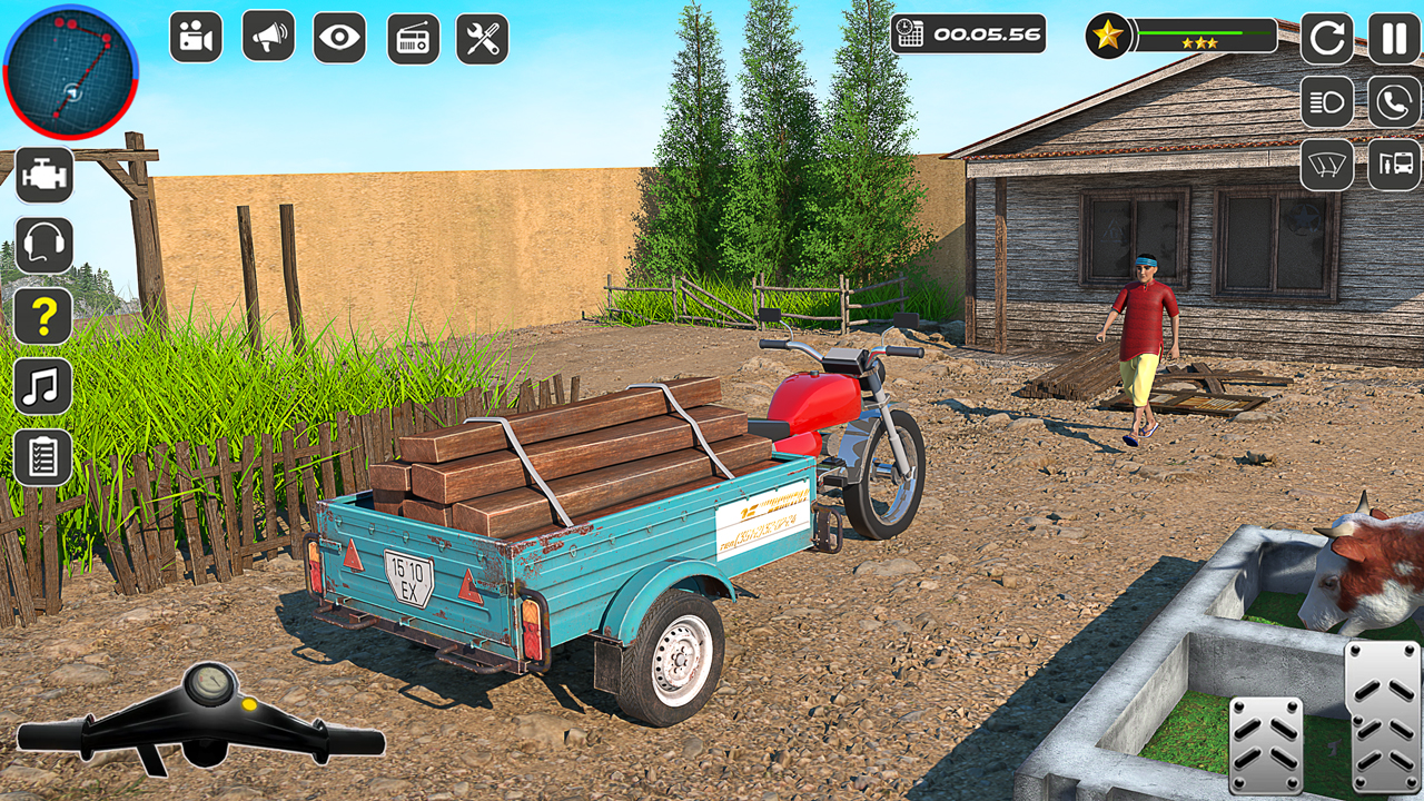 اسکرین شات 3 بازی Tuk Tuk Driving Rickshaw Games