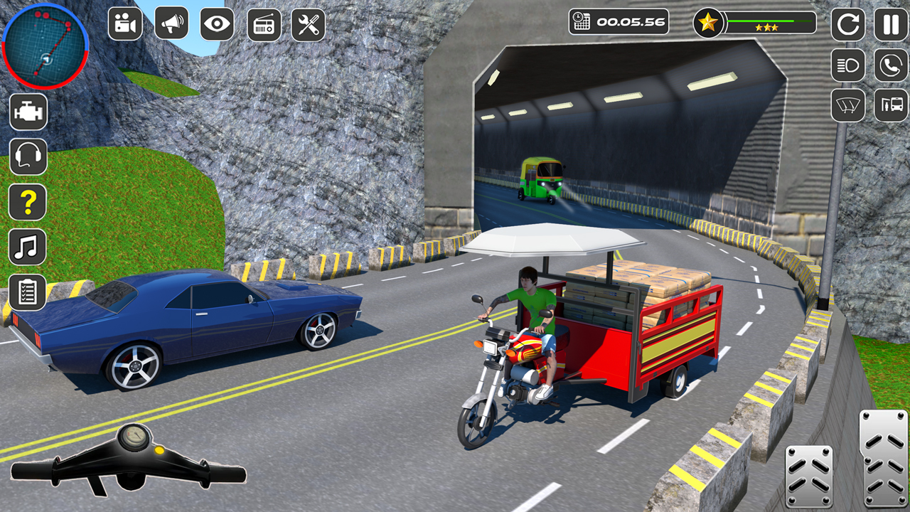 اسکرین شات 2 بازی Tuk Tuk Driving Rickshaw Games