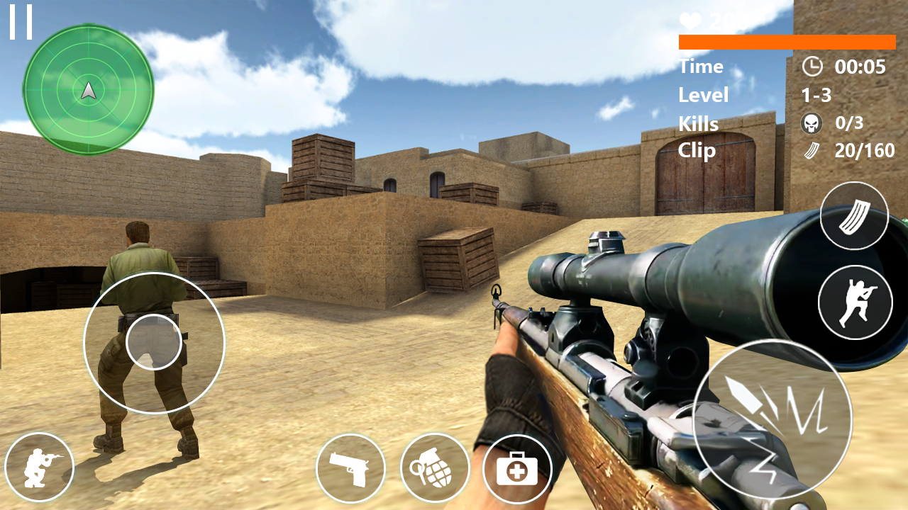 اسکرین شات 5 بازی FPS Shooter Strike Missions