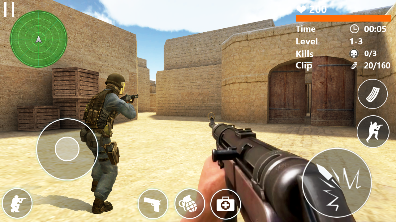 اسکرین شات 1 بازی FPS Shooter Strike Missions