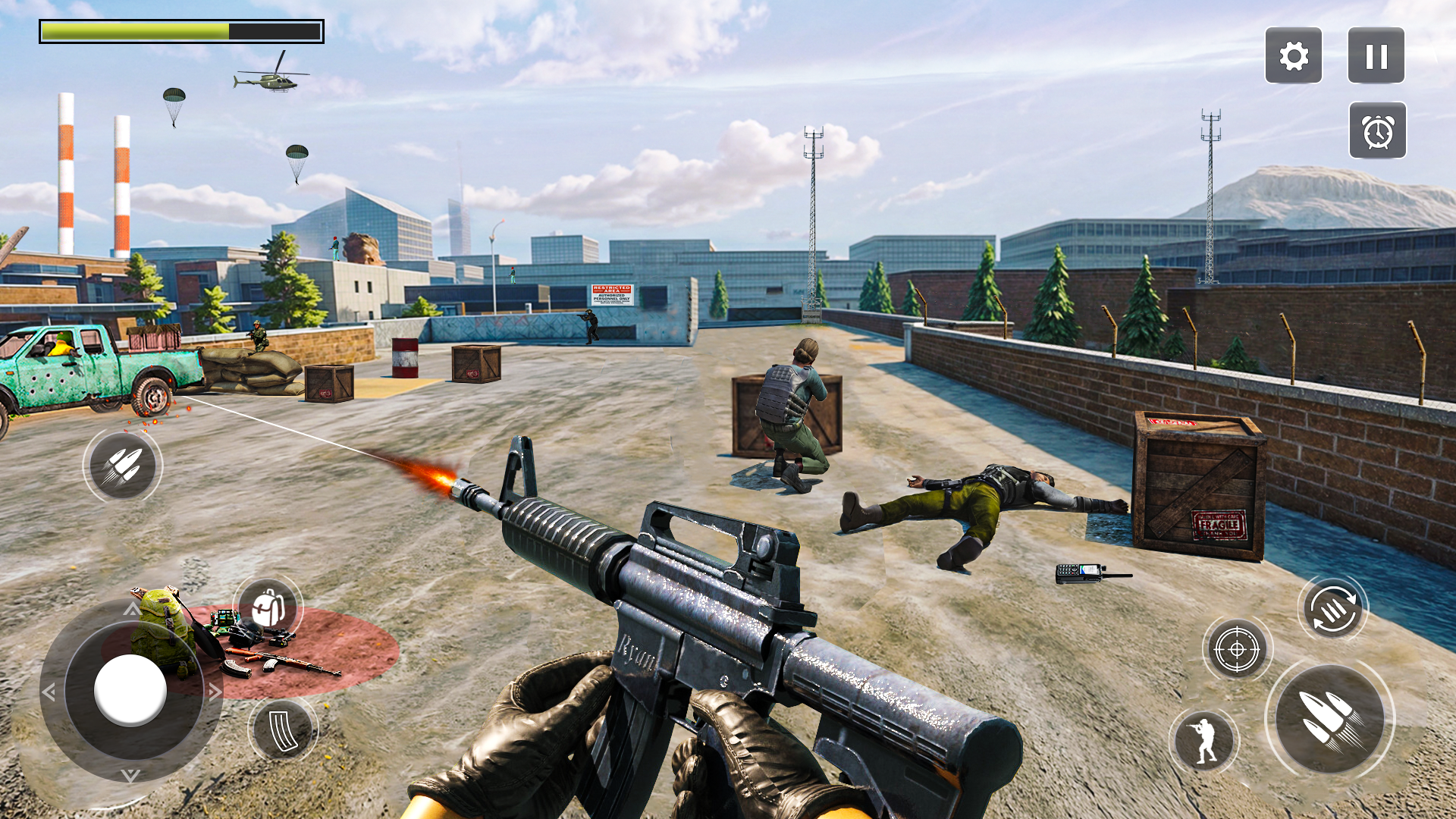 اسکرین شات 1 بازی US Commando: Shooting Games