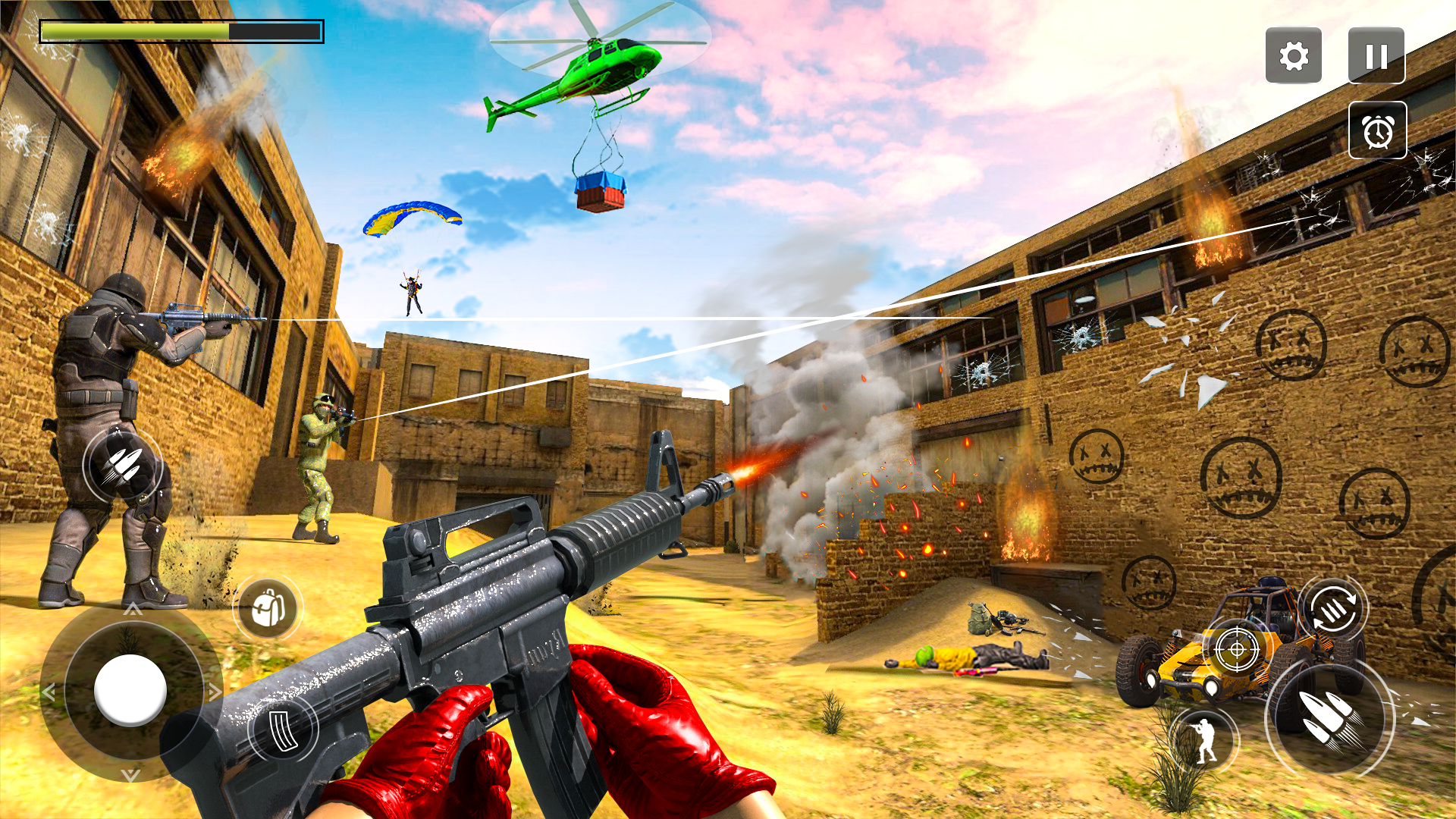 اسکرین شات 4 بازی US Commando: Shooting Games