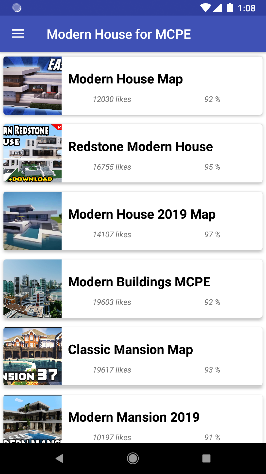 اسکرین شات 2 برنامه Redstone Houses