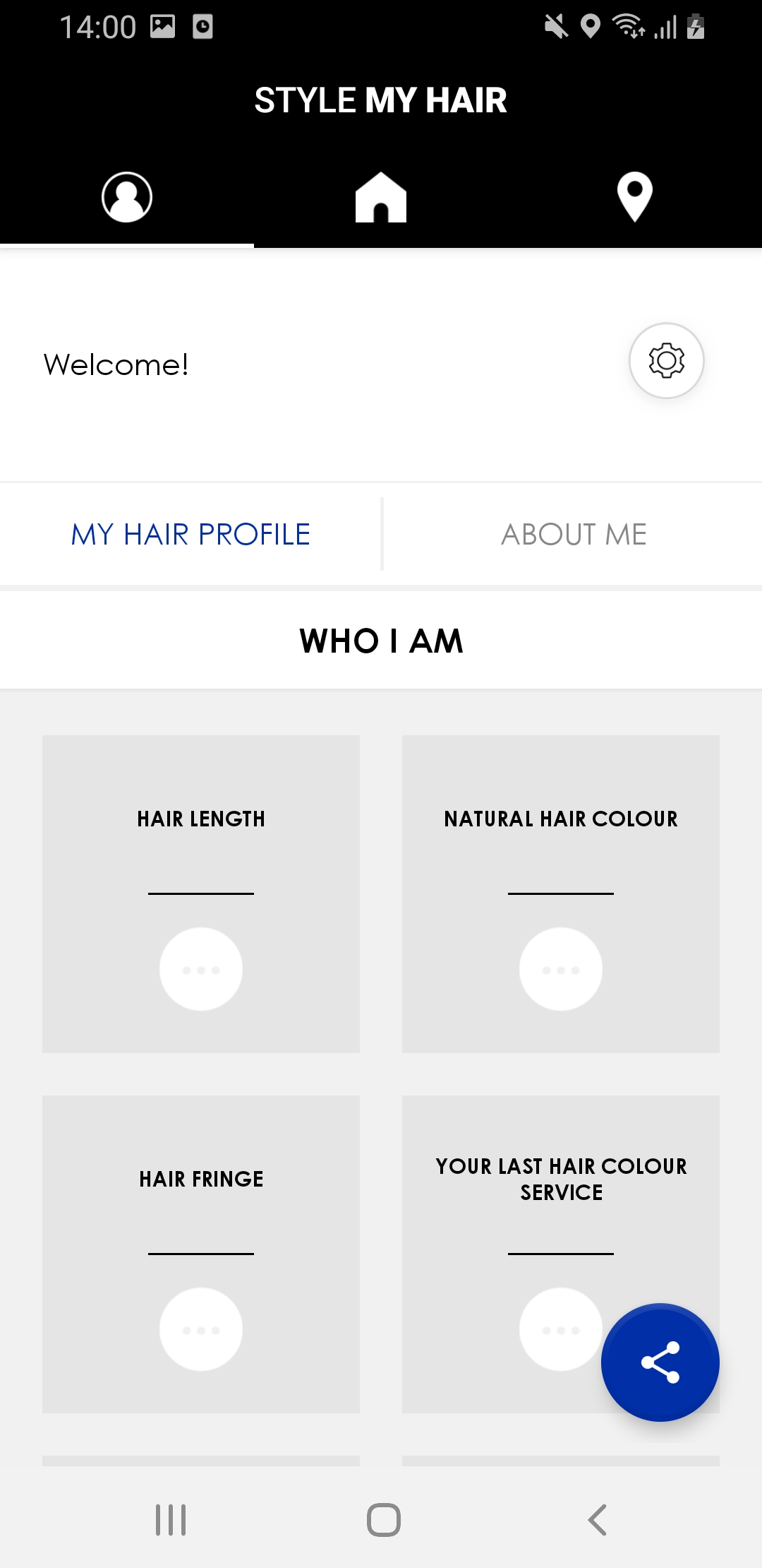 اسکرین شات 1 برنامه Style My Hair: Discover Your N