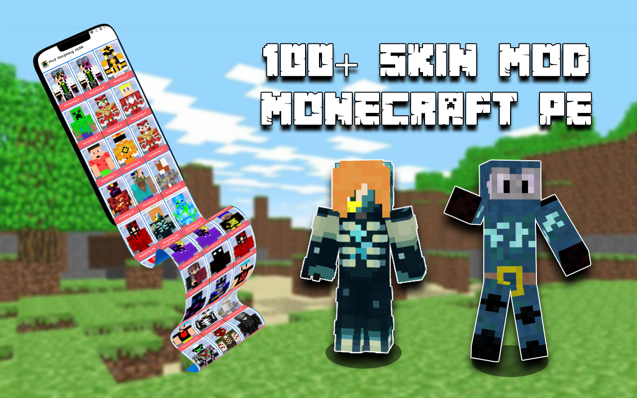 اسکرین شات 1 برنامه Skin Morphing Minecraft PE