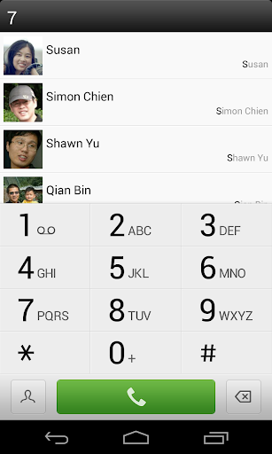 اسکرین شات 7 برنامه ExDialer - Dialer & Contacts