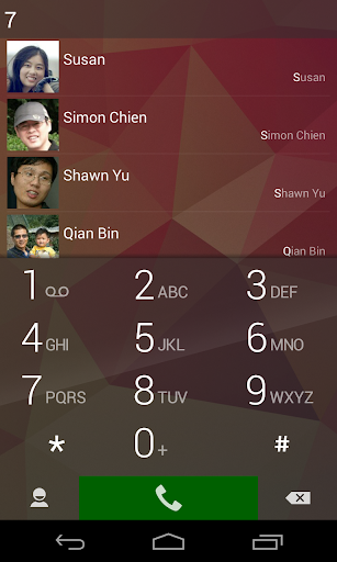 اسکرین شات 6 برنامه ExDialer - Dialer & Contacts
