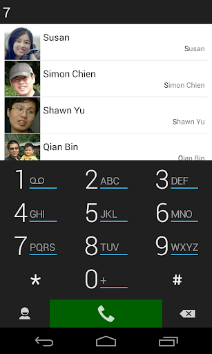 اسکرین شات 5 برنامه ExDialer - Dialer & Contacts